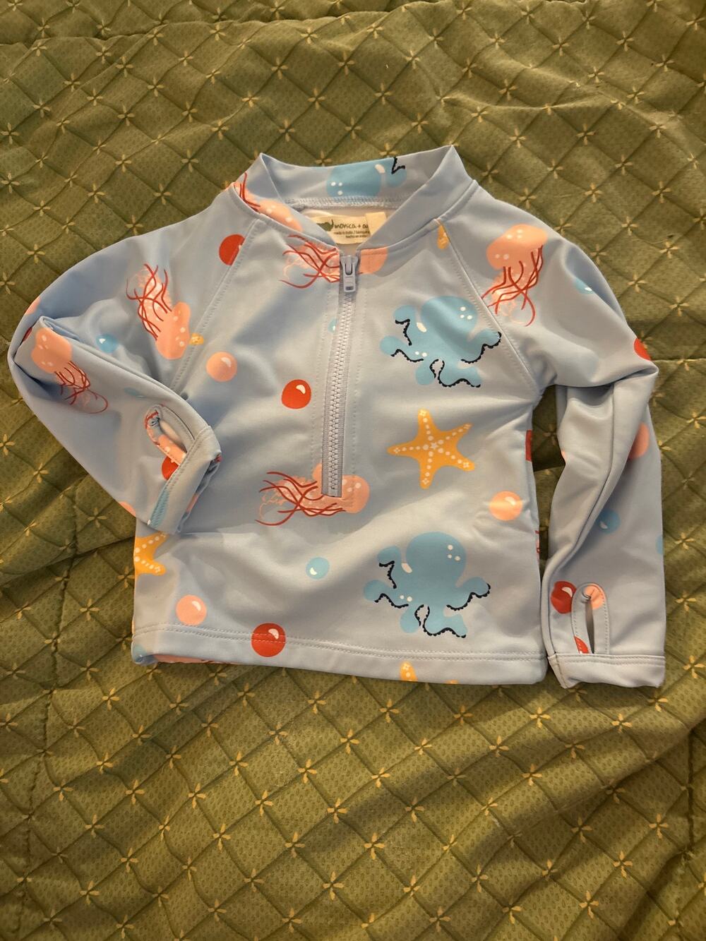 MONICA & ANDY RASHGUARD 3-6 months